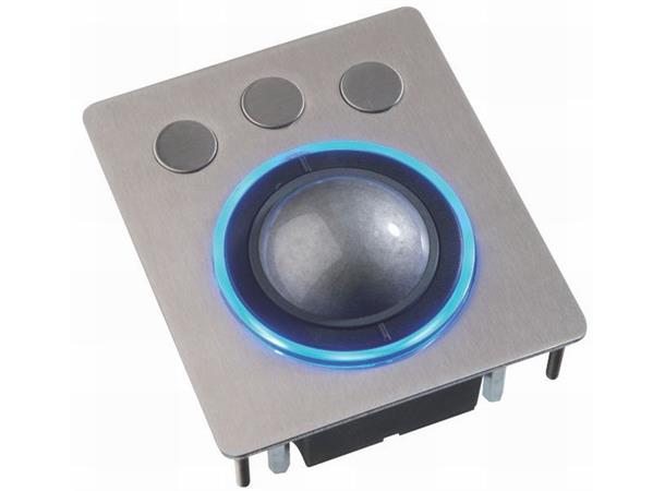 TCX50F8PWM 50 mm RGB Halo backlit trackball 